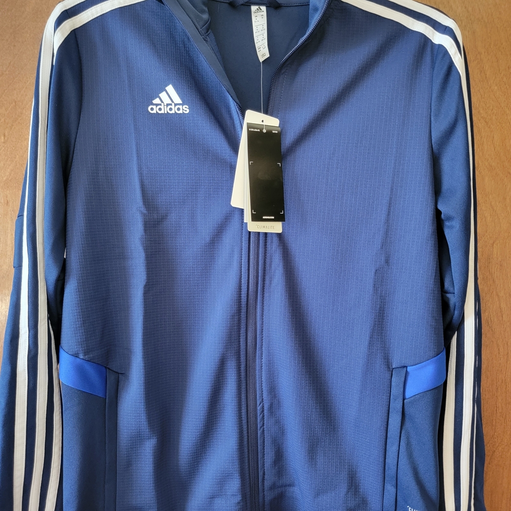 Adidas Men's Blue Track Jacket